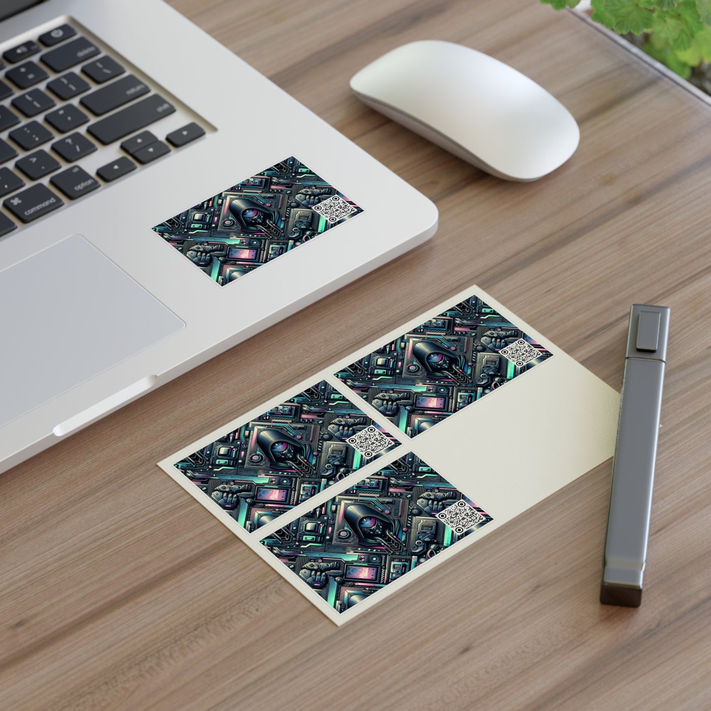 Tech-Inspired Graphics Tech-Forward Streetwear Sticker Sheets - 8404 Design-55