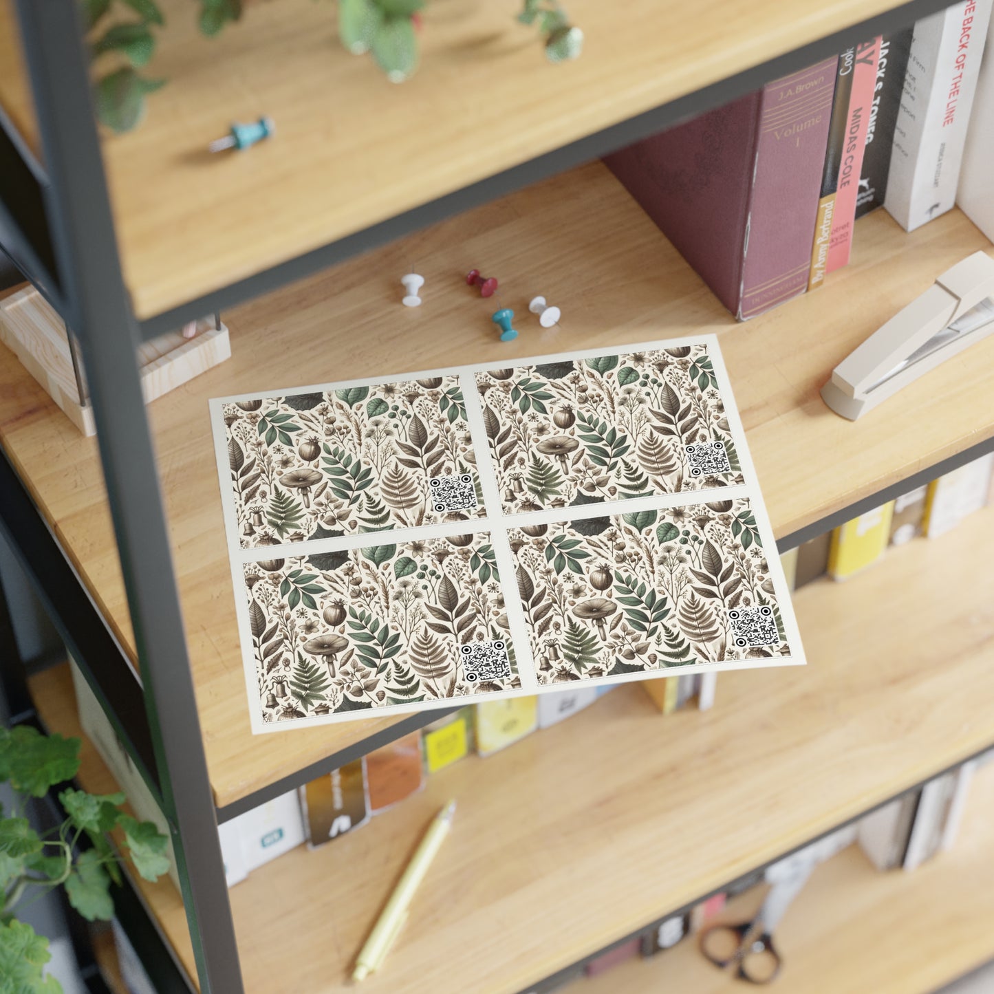 Sustainable Streetwear Modern Eco-Conscious Sticker Sheets - 8404 Design-57