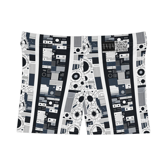 Minimalist Athleisure Minimalist Tech Women's Shorts - 8404 Design-54