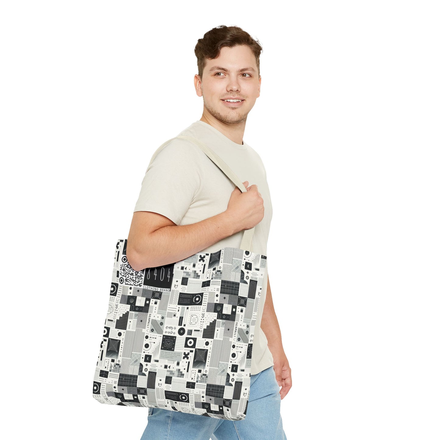 Digital Minimalism Minimalist Tech Tote Bag - 8404 Design-50
