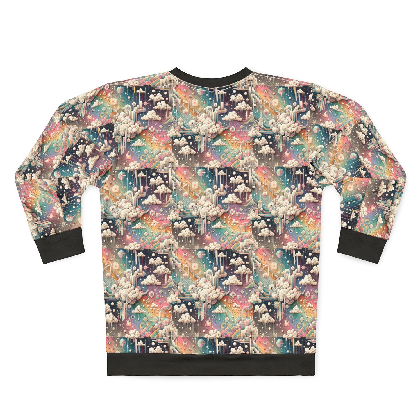 Digital Dreamland Whimsical and Nostalgic Streetwear With a Digital Twist Sweatshirt - 8404 Design-52