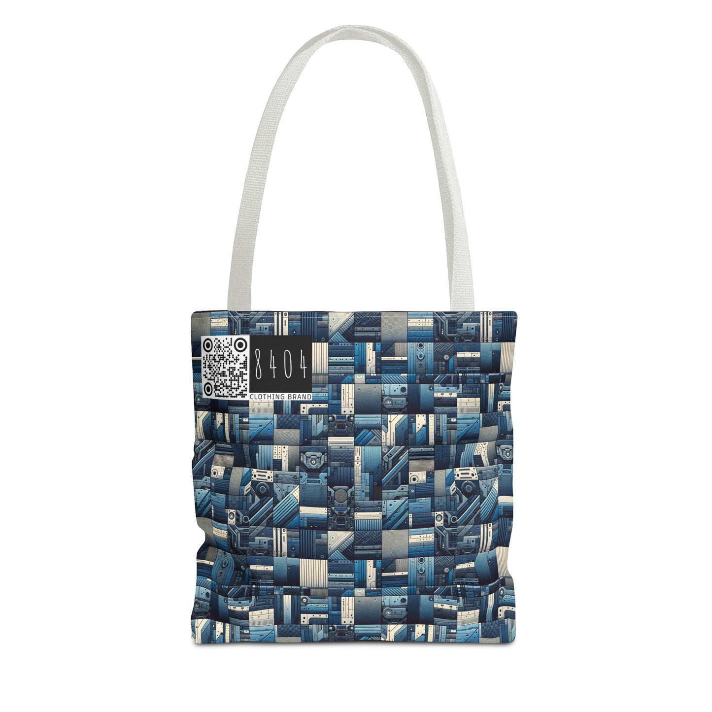 Tech-Inspired Utility Tech-Forward Streetwear With Utilitarian Edge Tote Bag - 8404 Design-44