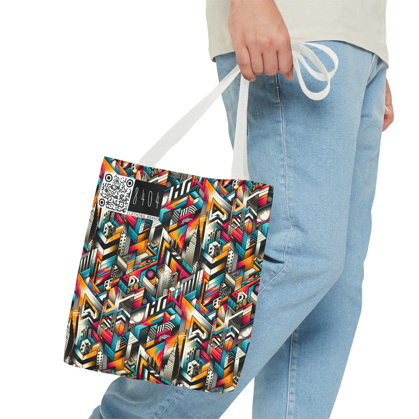 Graffiti Revival Urban Street Art Tote Bag - 8404 Design-62