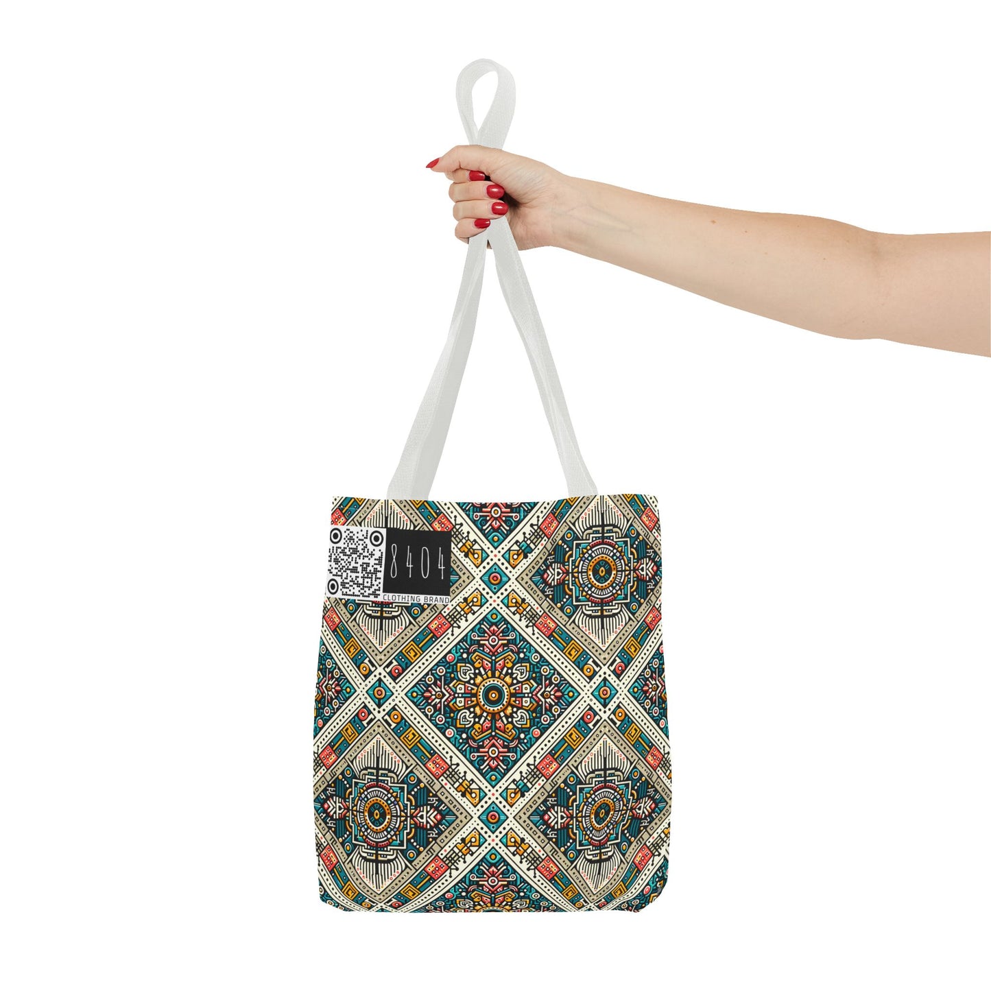 Cultural Fusion Tech Blend of Cultural Heritage With Tech-Inspired Elements Tote Bag - 8404 Design-64