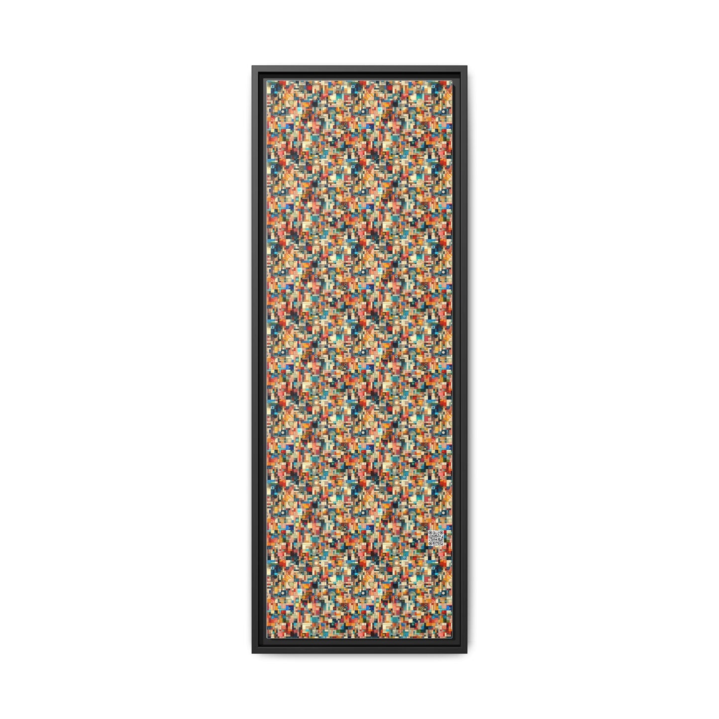 Digital Artistic Expression Artistic Streetwear Matte Canvas, Framed (multi-Color) - 8404 Design-46 B