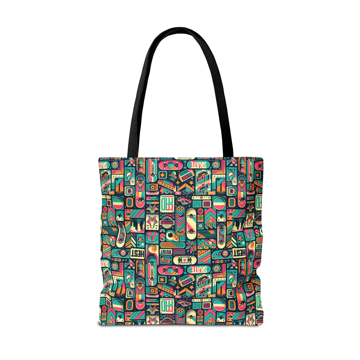 Skate Culture Revival Urban Retro Cool Tote Bag - 8404 Design-61