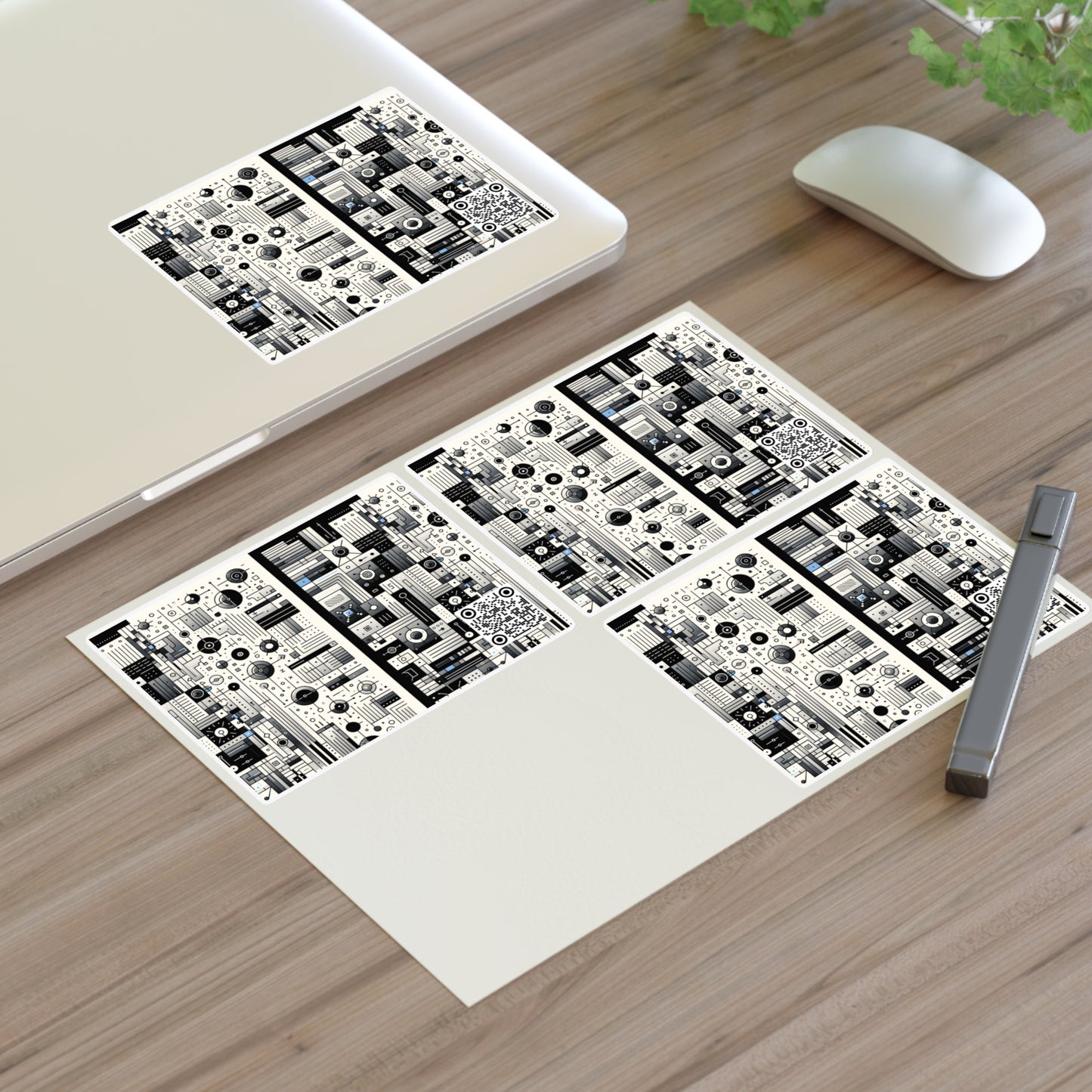 Digital Minimalism Minimalist Tech Sticker Sheets - 8404 Design-66
