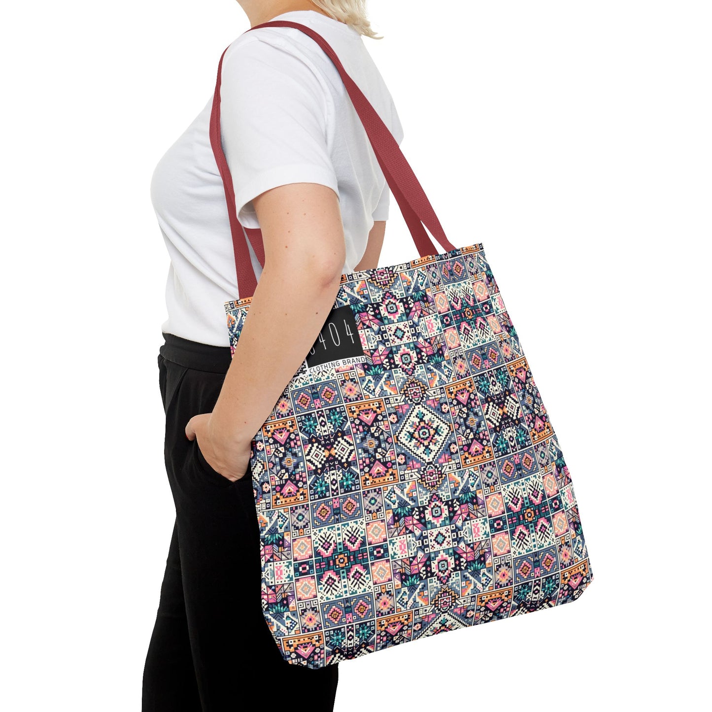 Digital Artisanal Fusion Digital Artisanal Tote Bag - 8404 Design-65