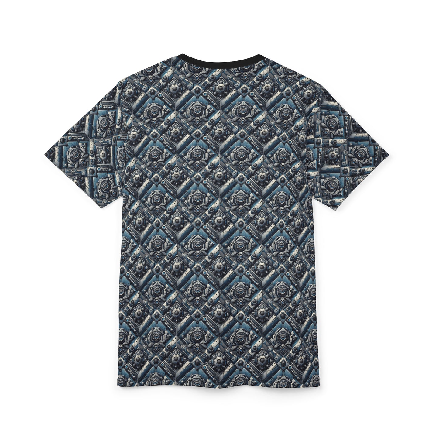 Tech Utility Fusion Tech-Forward Utility With a Futuristic Edge Unisex Cut & Sew Tee - 8404 Design-43