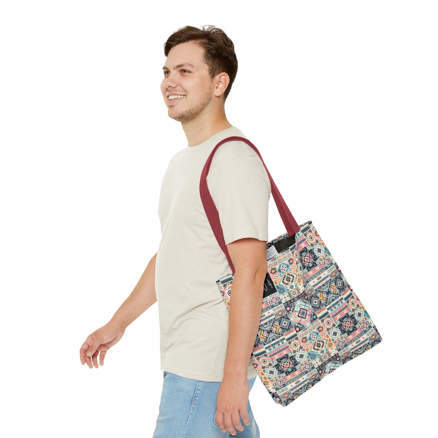 Digital Artisanal Fusion Digital Artisanal Tote Bag - 8404 Design-55