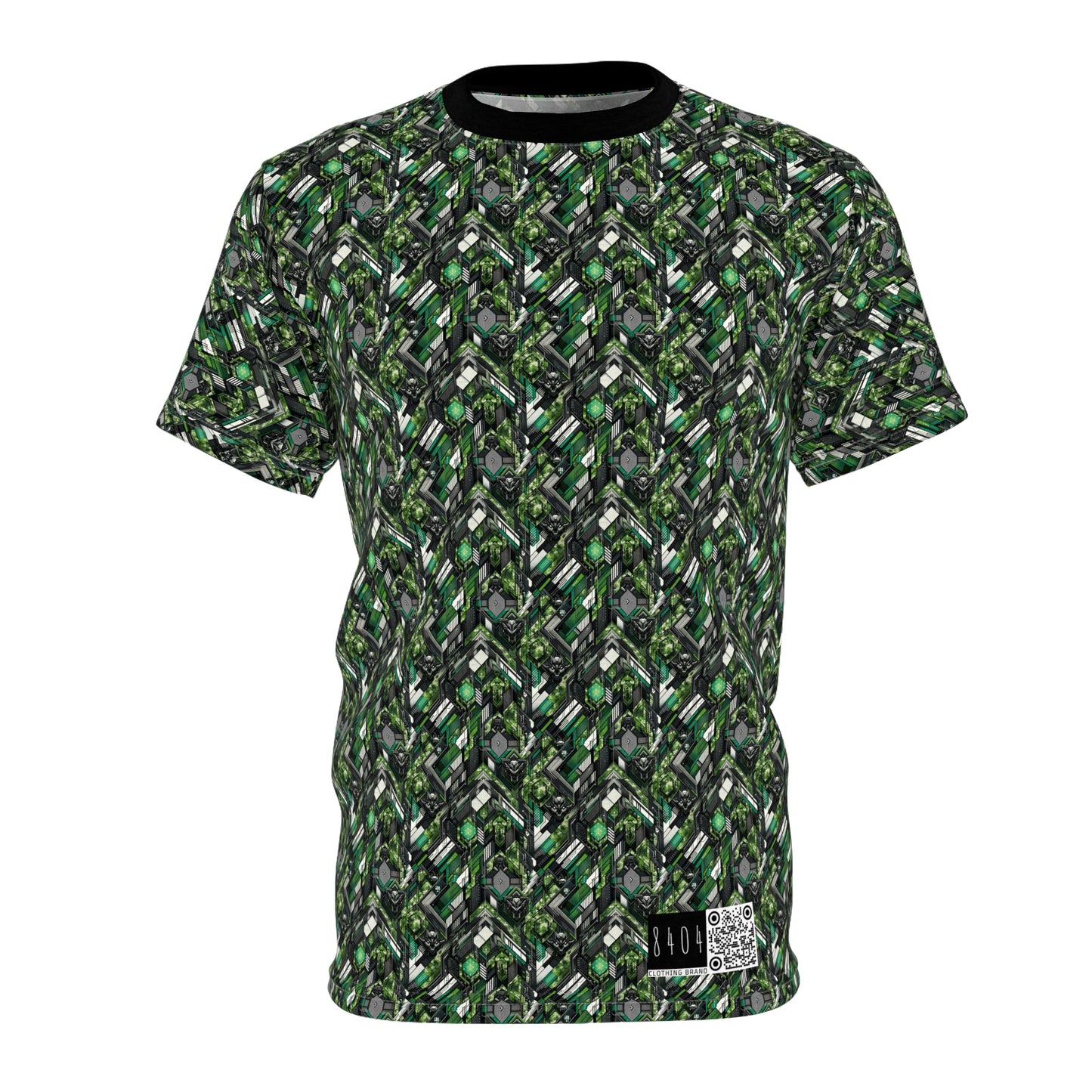 Tech Camo Fusion Tech-Forward Streetwear With a Futuristic Edge Unisex Cut & Sew Tee - 8404 Design-58