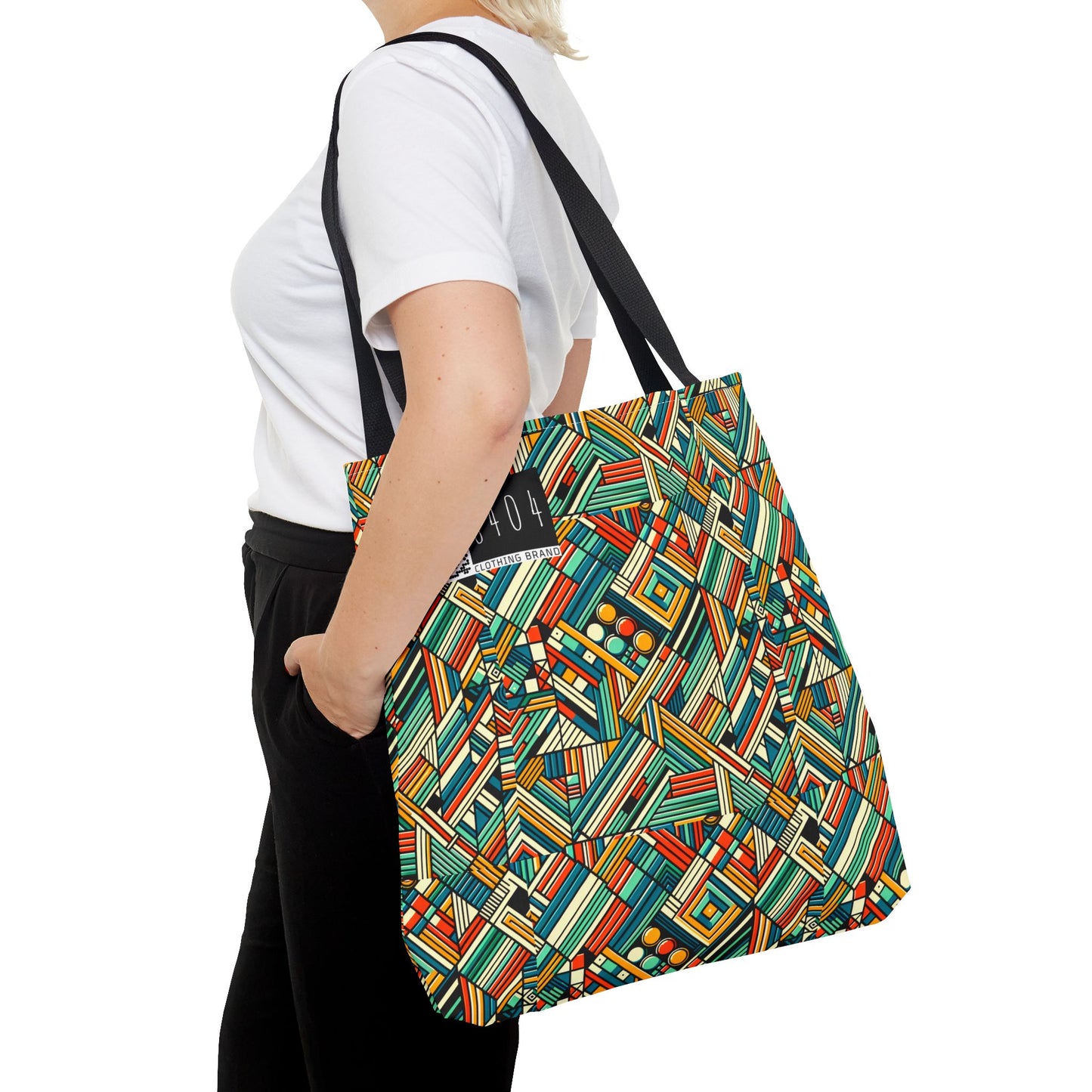 Abstract Graphic Art Modern Artistic Expression Tote Bag - 8404 Design-67