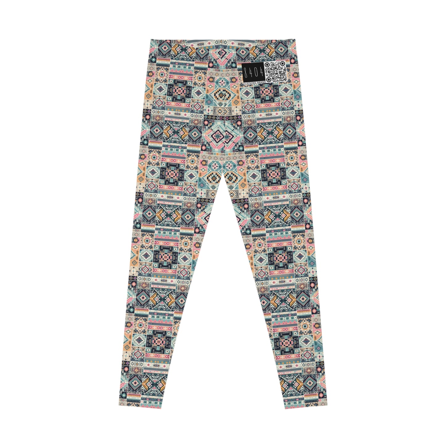 Digital Artisanal Fusion Digital Artisanal Stretch Leggings - 8404 Design-55