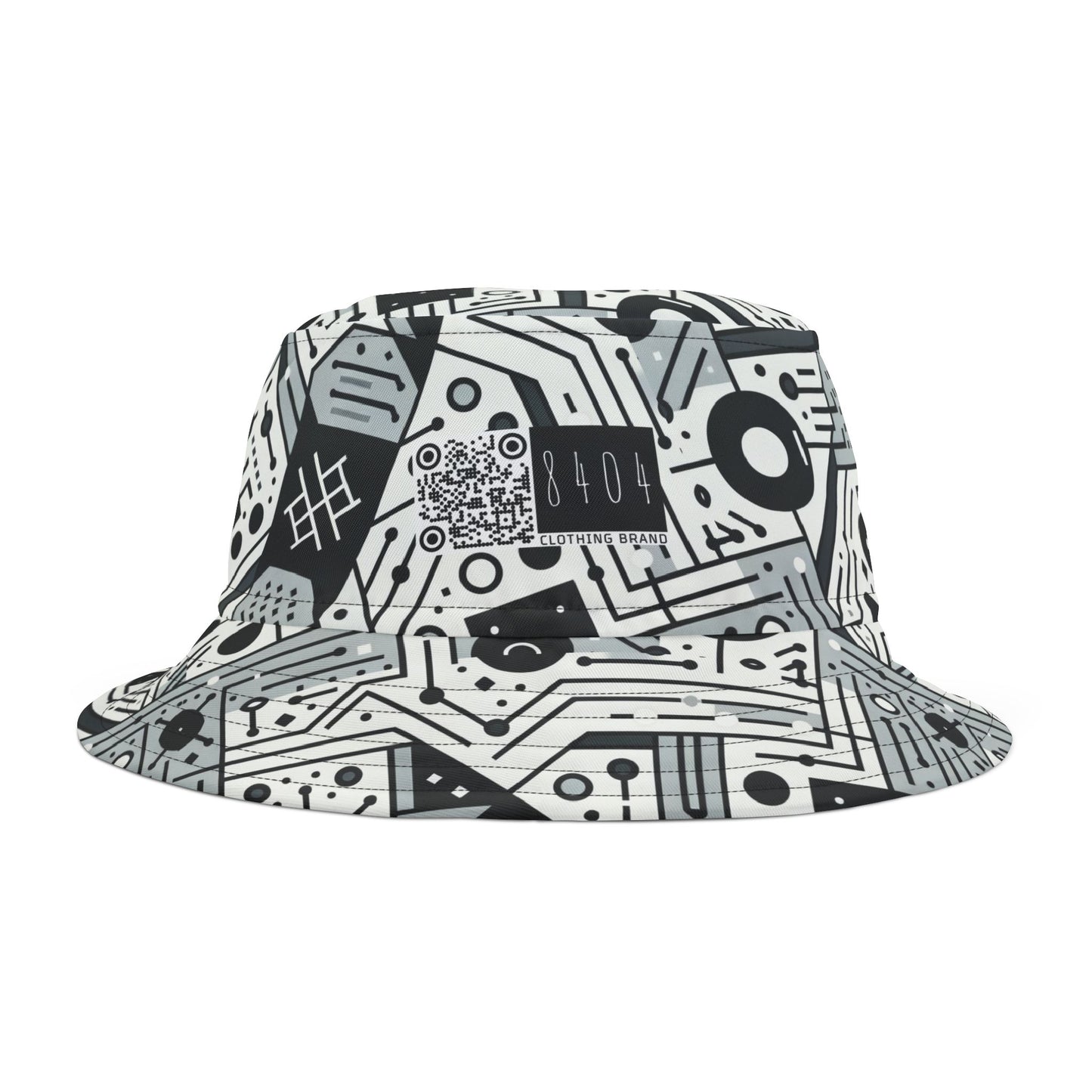 Digital Minimalism Minimalist Tech Bucket Hat - 8404 Design-48