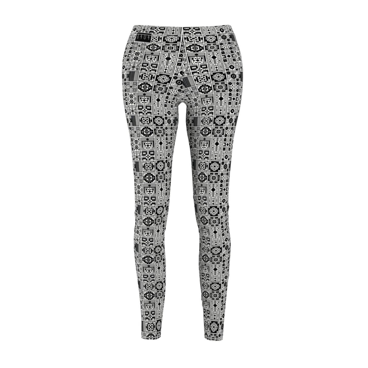 Digital Minimalism Minimalist Tech Women's Cut & Sew Casual Leggings - 8404 Design-55