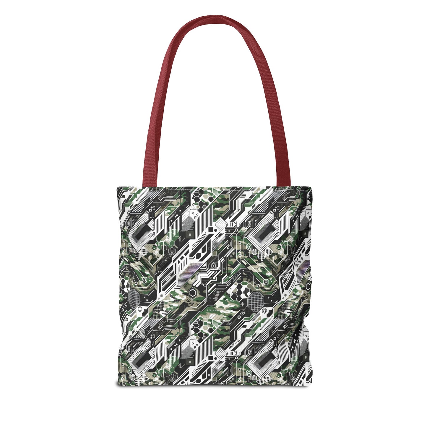 Tech Camo Fusion Tech-Forward Streetwear With a Futuristic Edge Tote Bag - 8404 Design-46