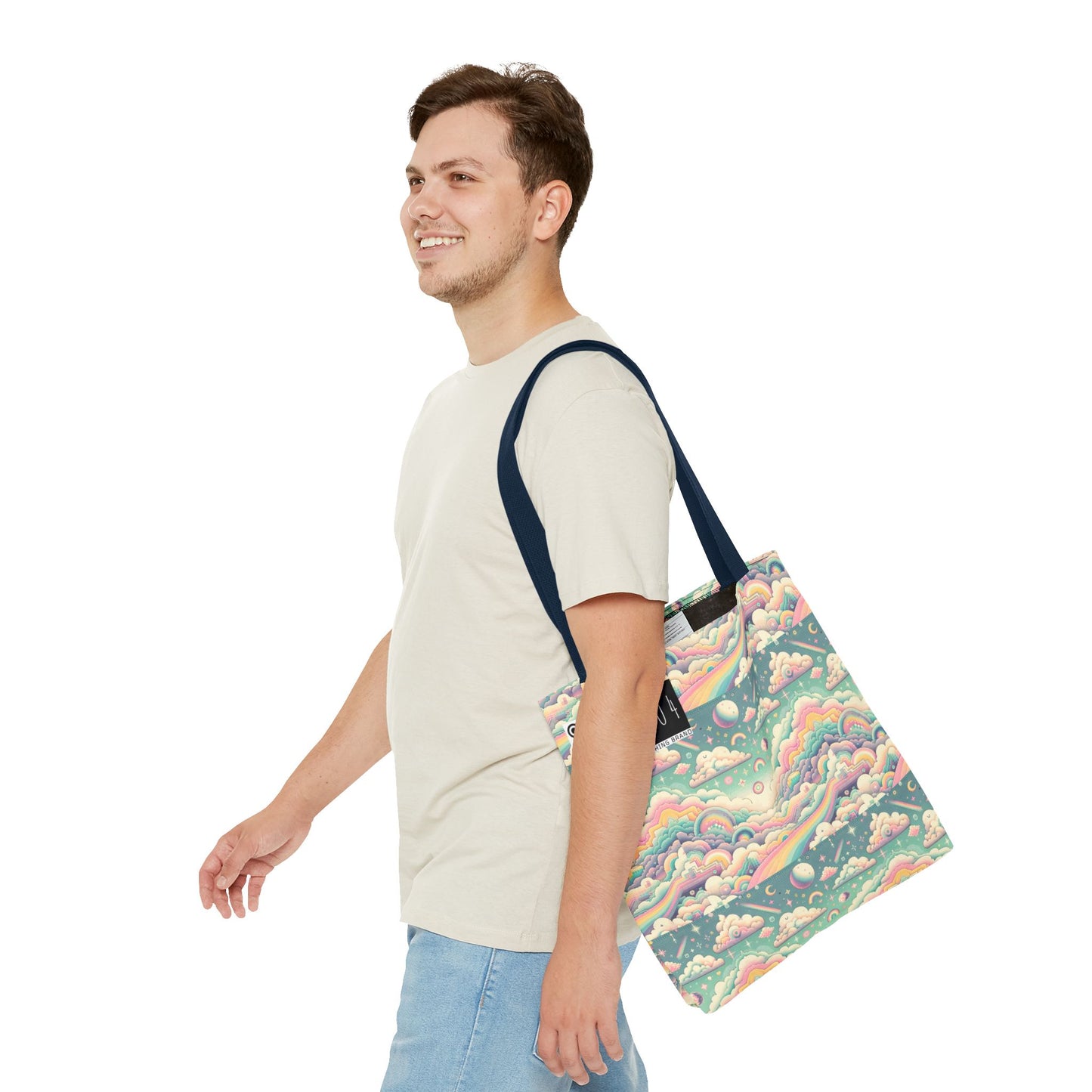 Digital Dreamland Whimsical and Nostalgic Streetwear With a Digital Twist Tote Bag - 8404 Design-65