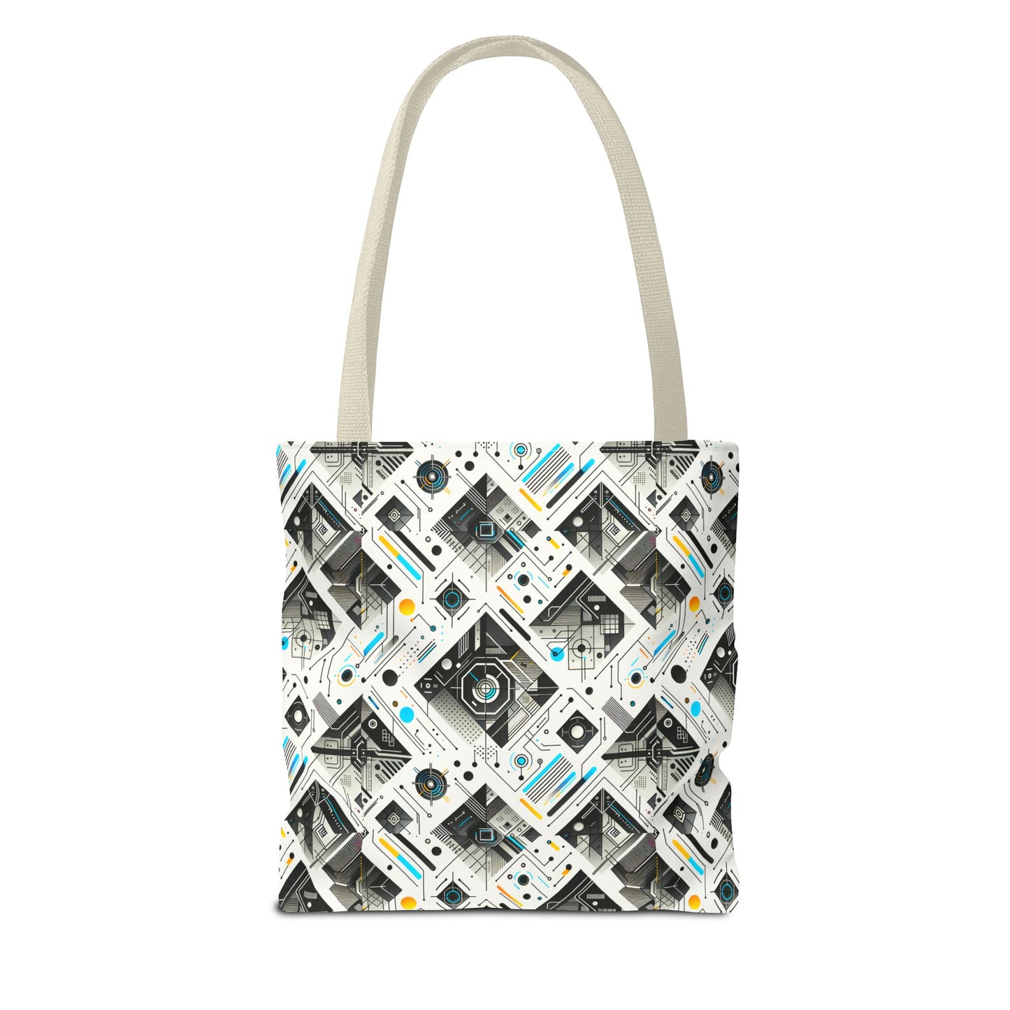 Tech Minimalism Minimalist Tech Tote Bag - 8404 Design-47