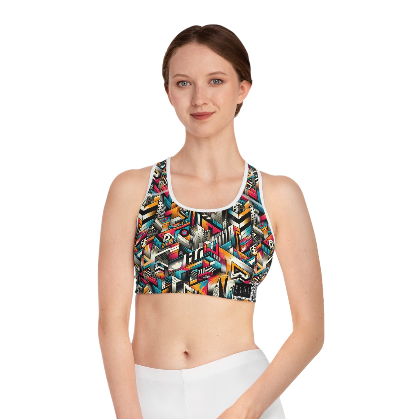 Graffiti Revival Urban Street Art Sports Bra - 8404 Design-62