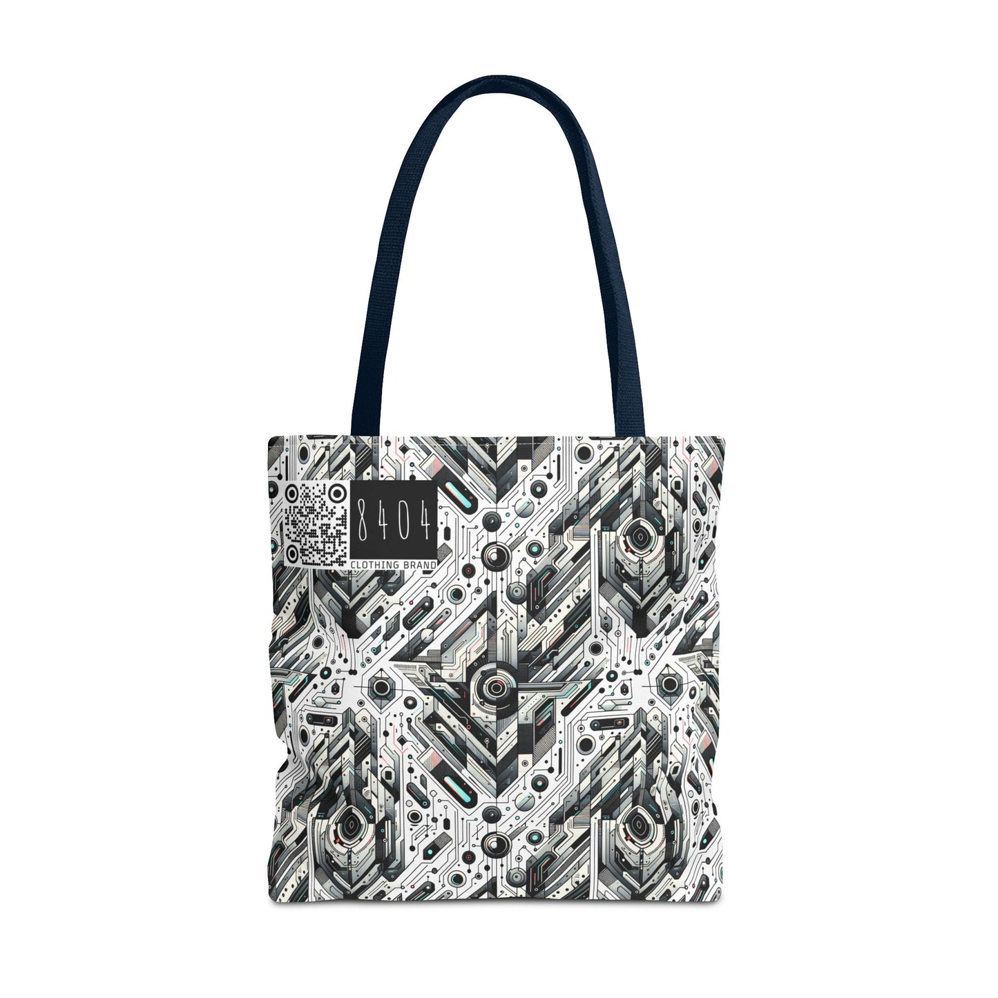 Tech-Infused Streetwear Tech-Forward Minimalism Tote Bag - 8404 Design-51