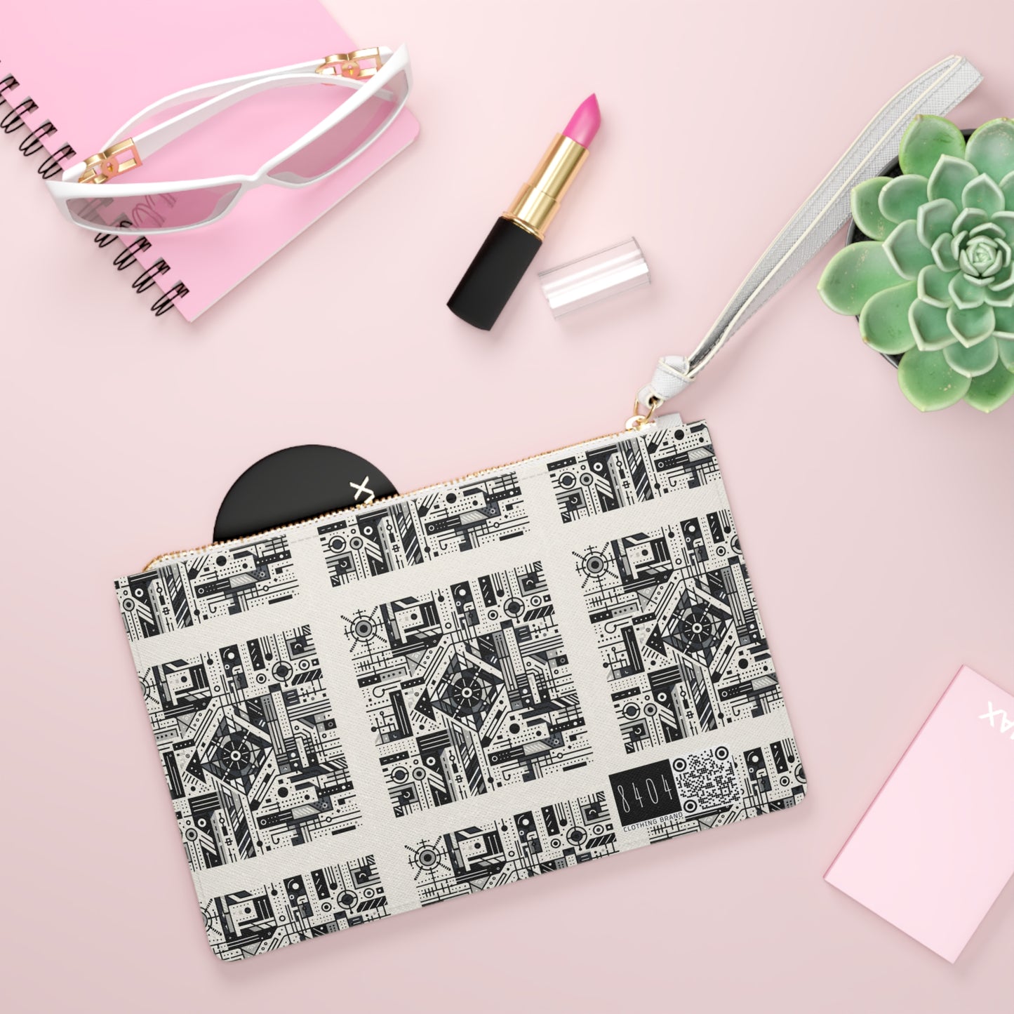 Digital Minimalism Minimalist Tech Clutch Bag - 8404 Design-47