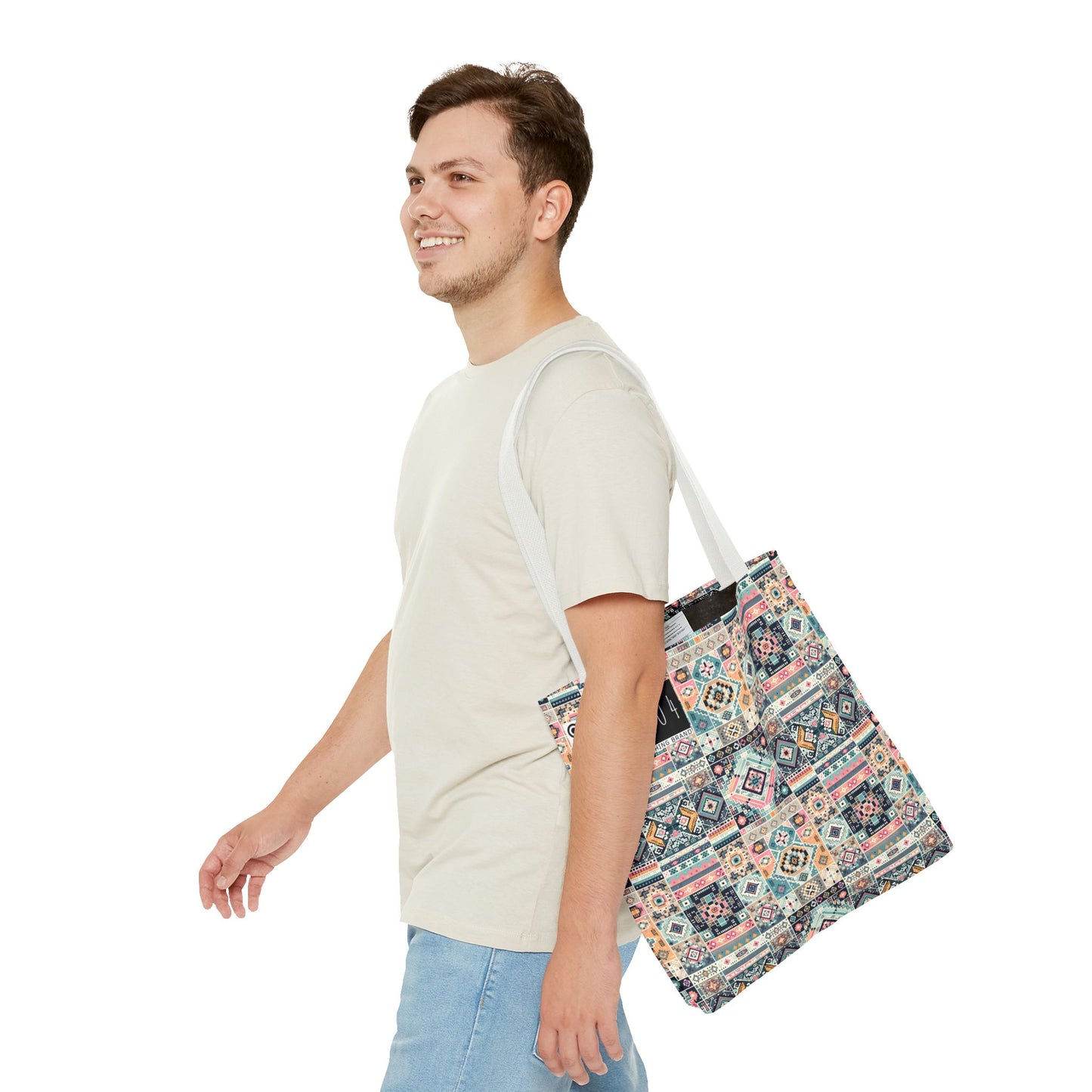 Digital Artisanal Fusion Digital Artisanal Tote Bag - 8404 Design-55