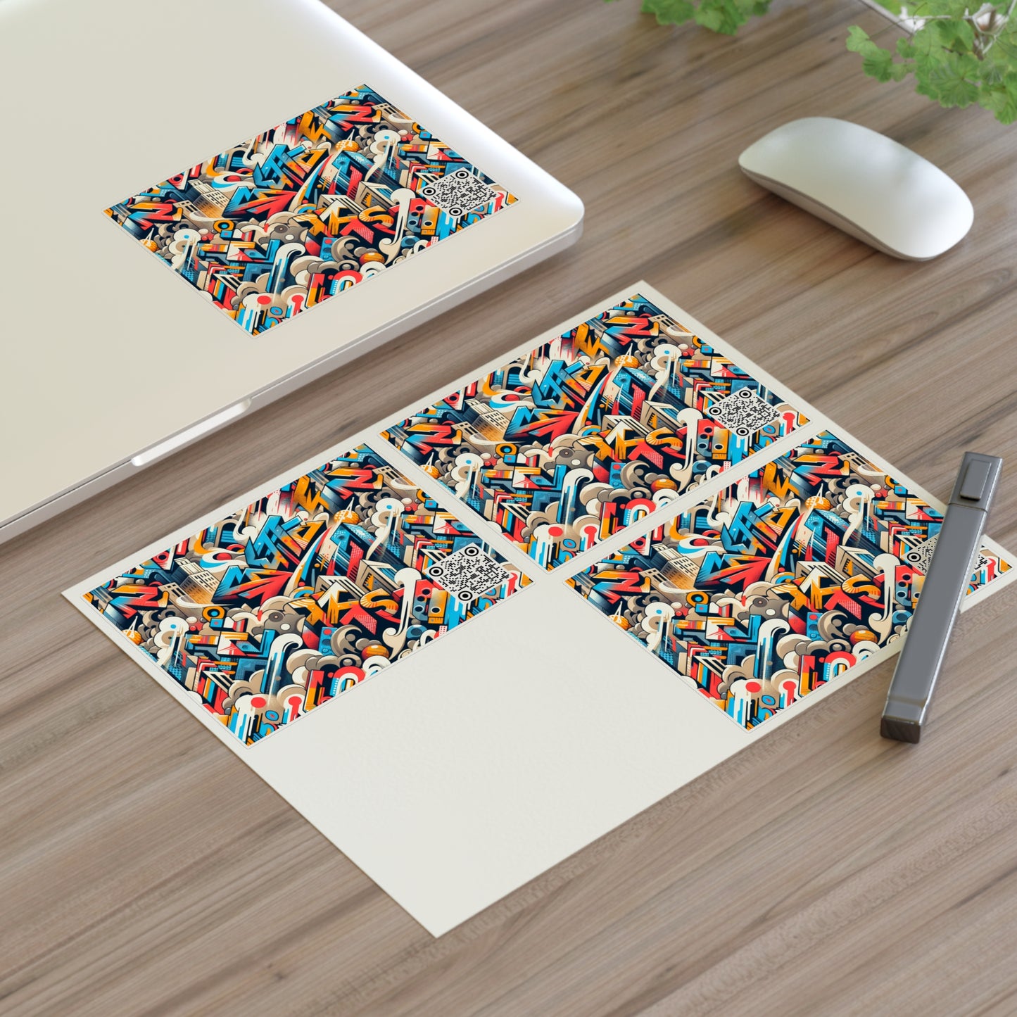 Neo-Traditional Street Art Modern Street Art Fusion Sticker Sheets - 8404 Design-44