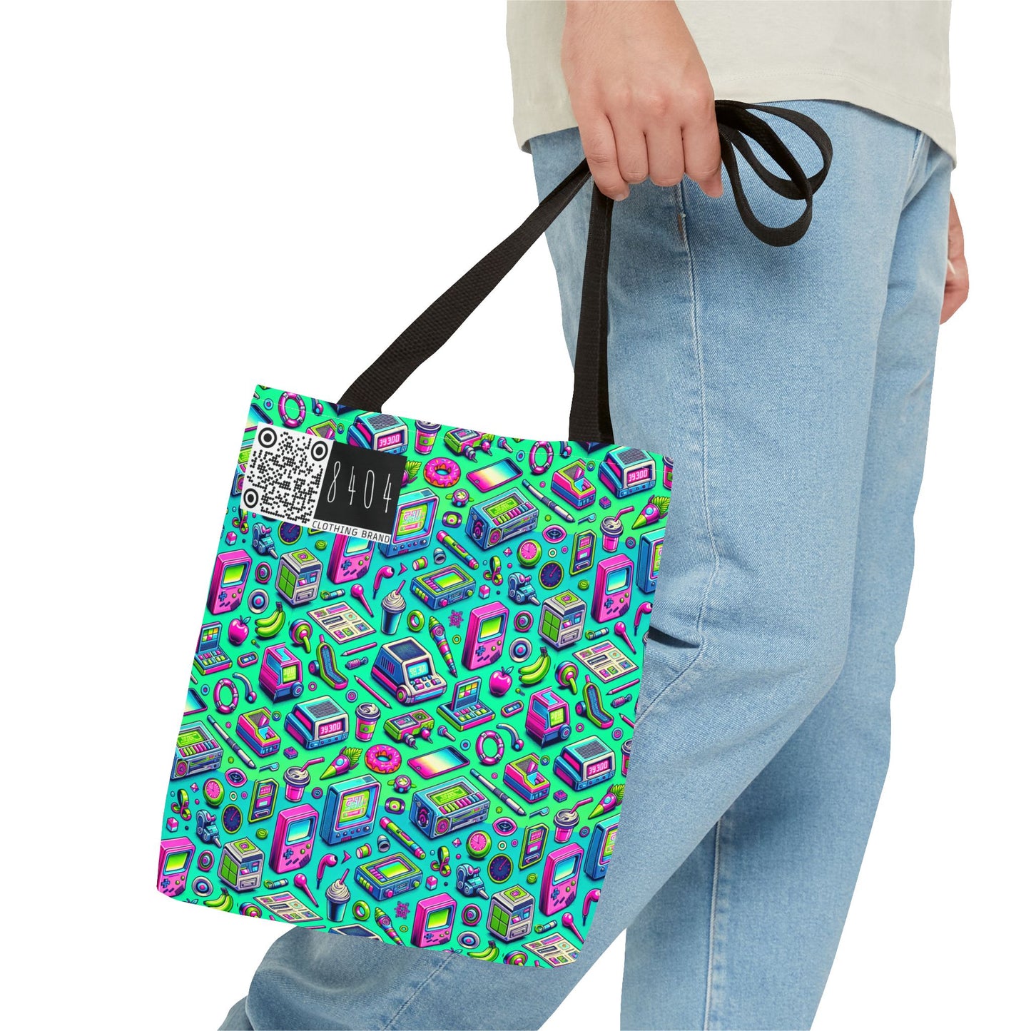 Y2k Revival Nostalgic Futurism Tote Bag - 8404 Design-48