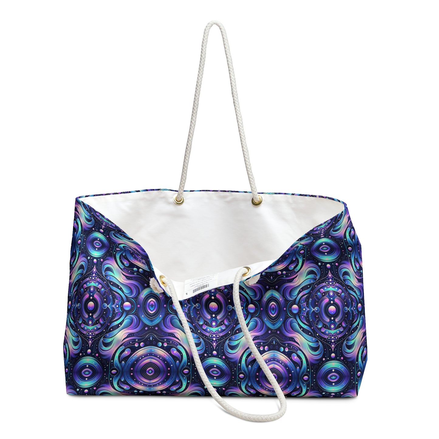 Iridescent Tech Fusion Tech-Forward Streetwear Weekender Bag - 8404 Design-62