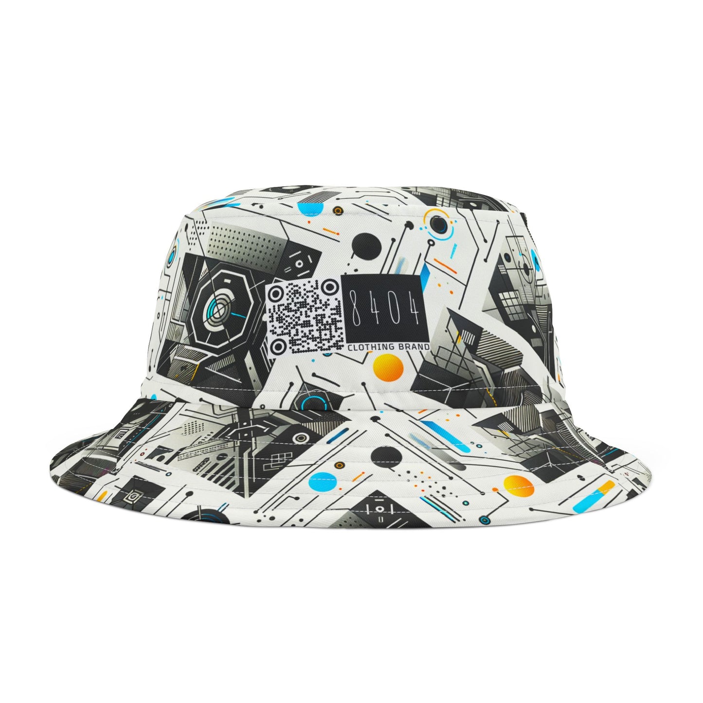 Tech Minimalism Minimalist Tech Bucket Hat - 8404 Design-47