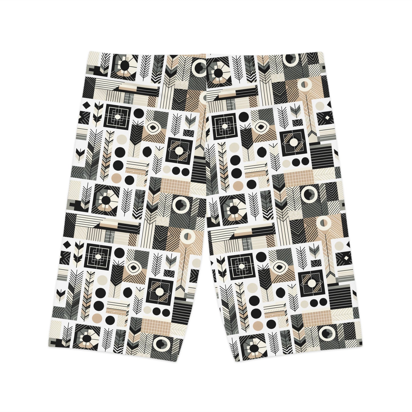 Elevated Athleisure Modern Sophistication With Sporty Elements Women's Bike Shorts - 8404 Design-57