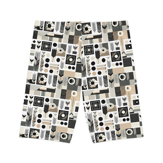 Elevated Athleisure Modern Sophistication With Sporty Elements Women's Bike Shorts - 8404 Design-57