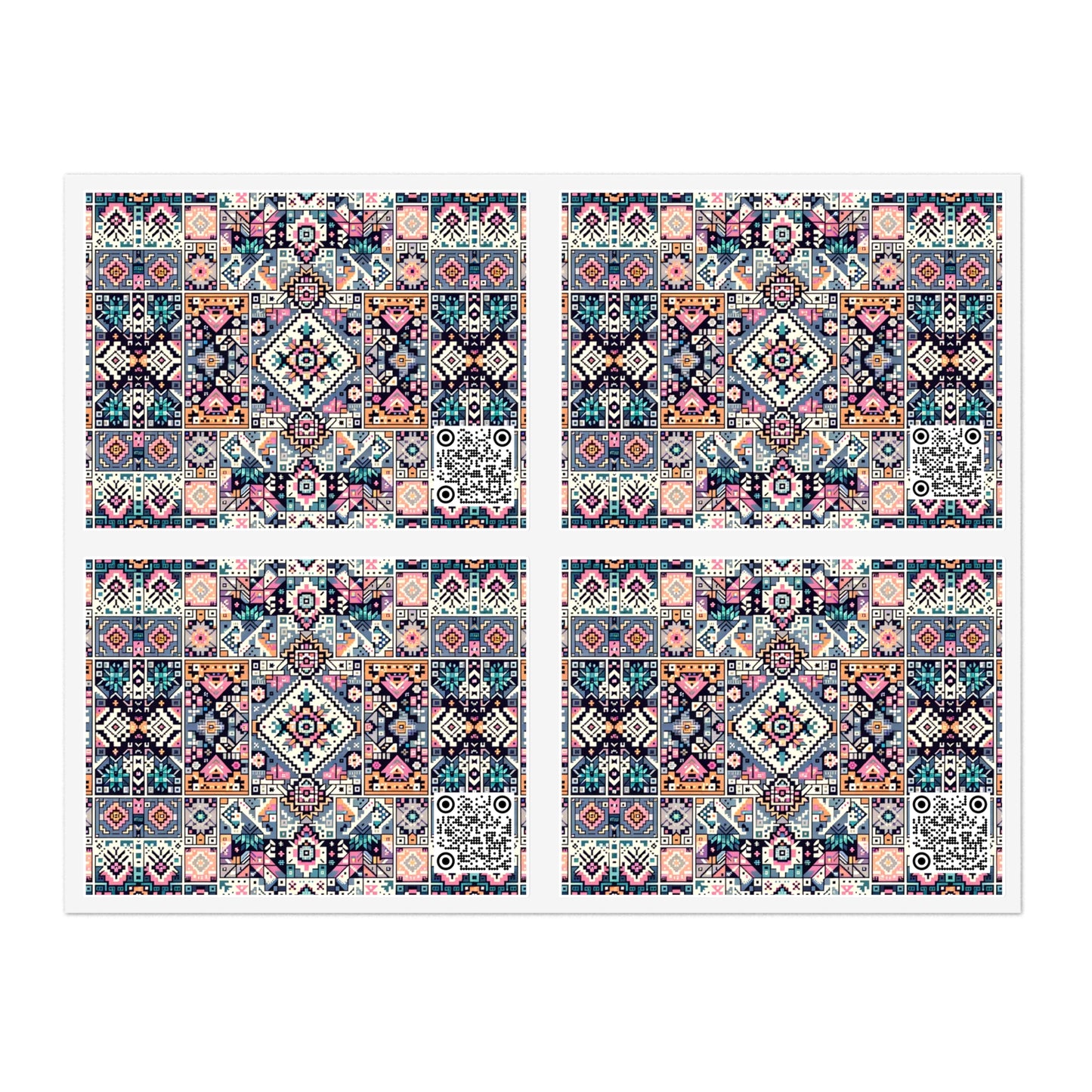 Digital Artisanal Fusion Digital Artisanal Sticker Sheets - 8404 Design-65