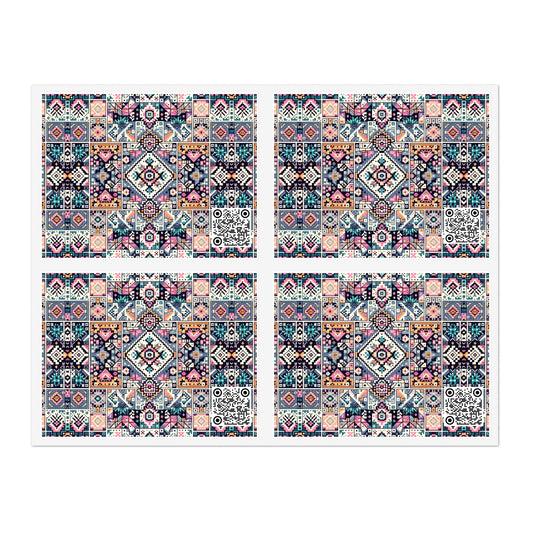 Digital Artisanal Fusion Digital Artisanal Sticker Sheets - 8404 Design-65