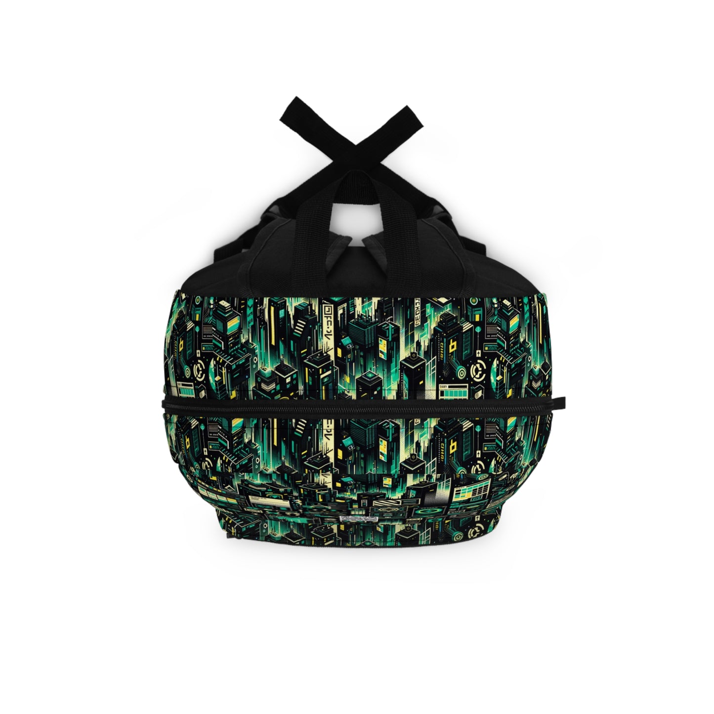 Digital Dystopia Tech Noir Backpack - 8404 Design-63