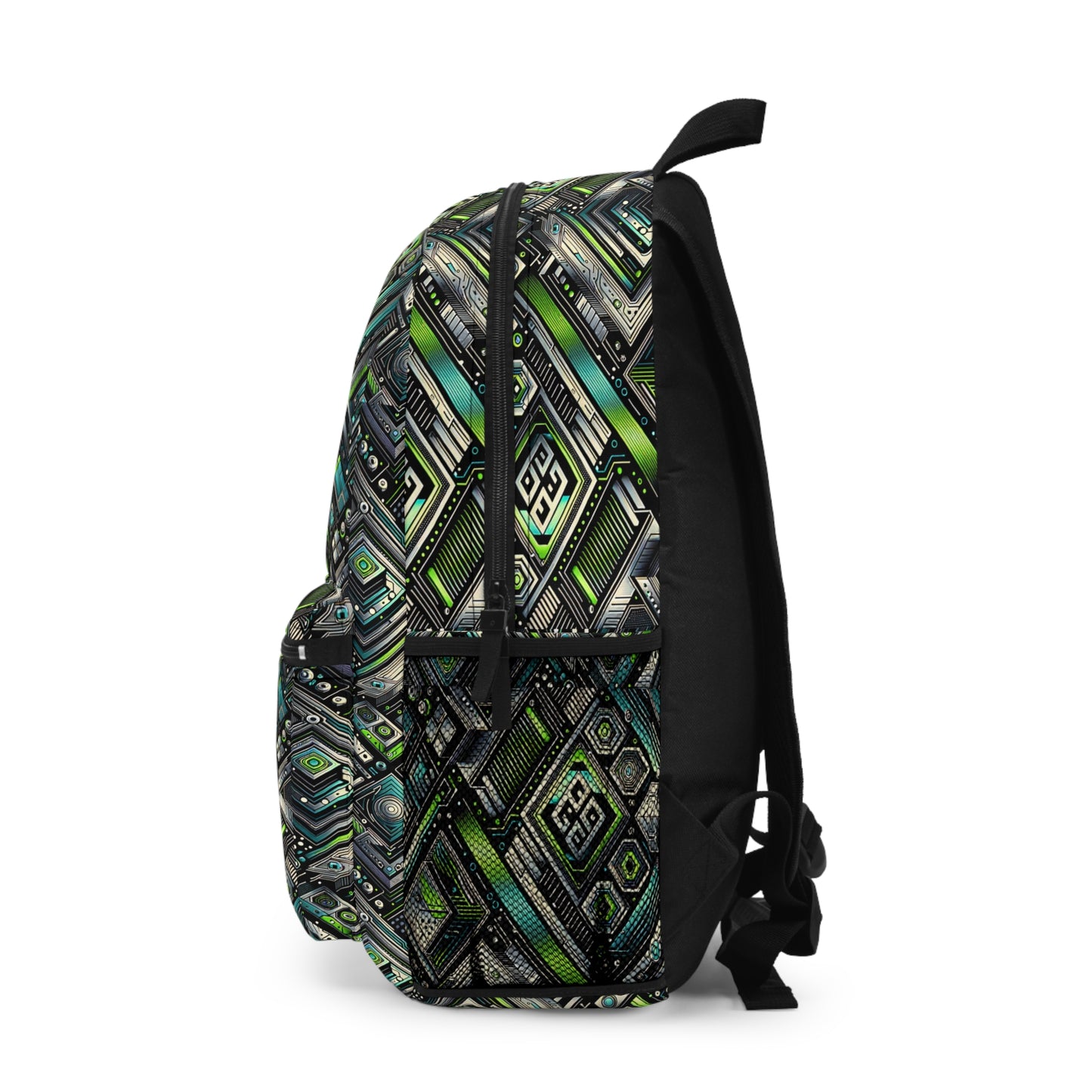 Tech-Infused Streetwear Tech-Forward Minimalism With Bold Digital Prints Backpack - 8404 Design-52