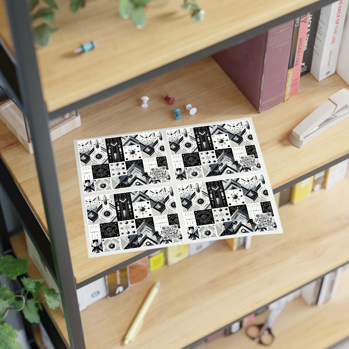 Digital Minimalism Minimalist Tech Sticker Sheets - 8404 Design-50