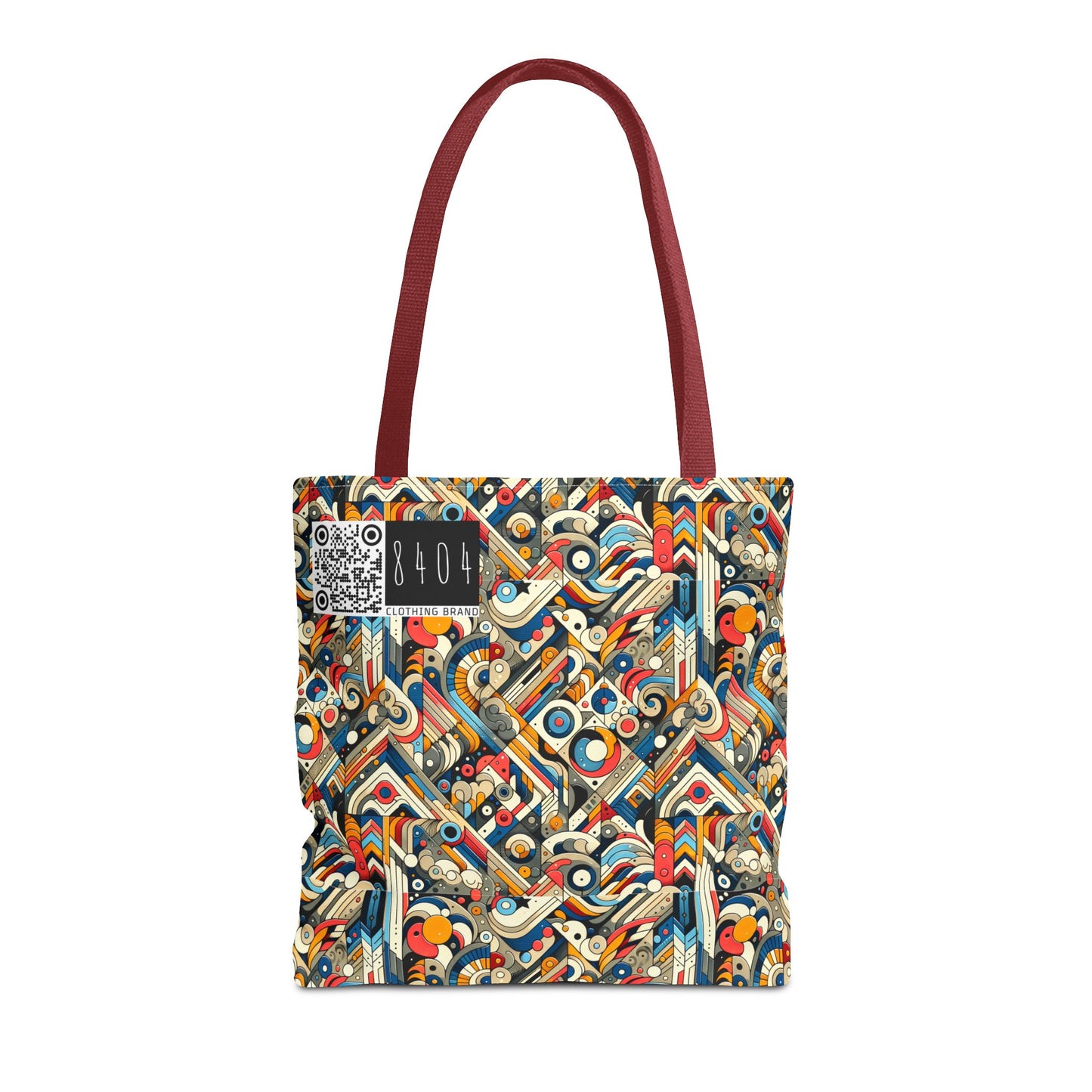 Abstract Graphic Art Modern Artistic Expression Tote Bag - 8404 Design-62