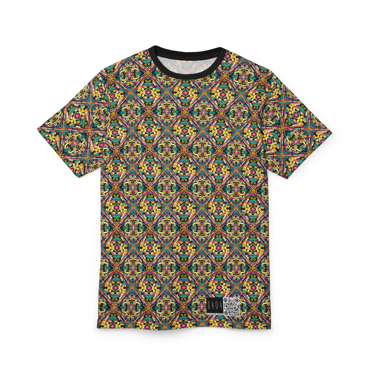 Neon Pop Art Revival Pop Culture Retro Unisex Cut & Sew Tee - 8404 Design-59