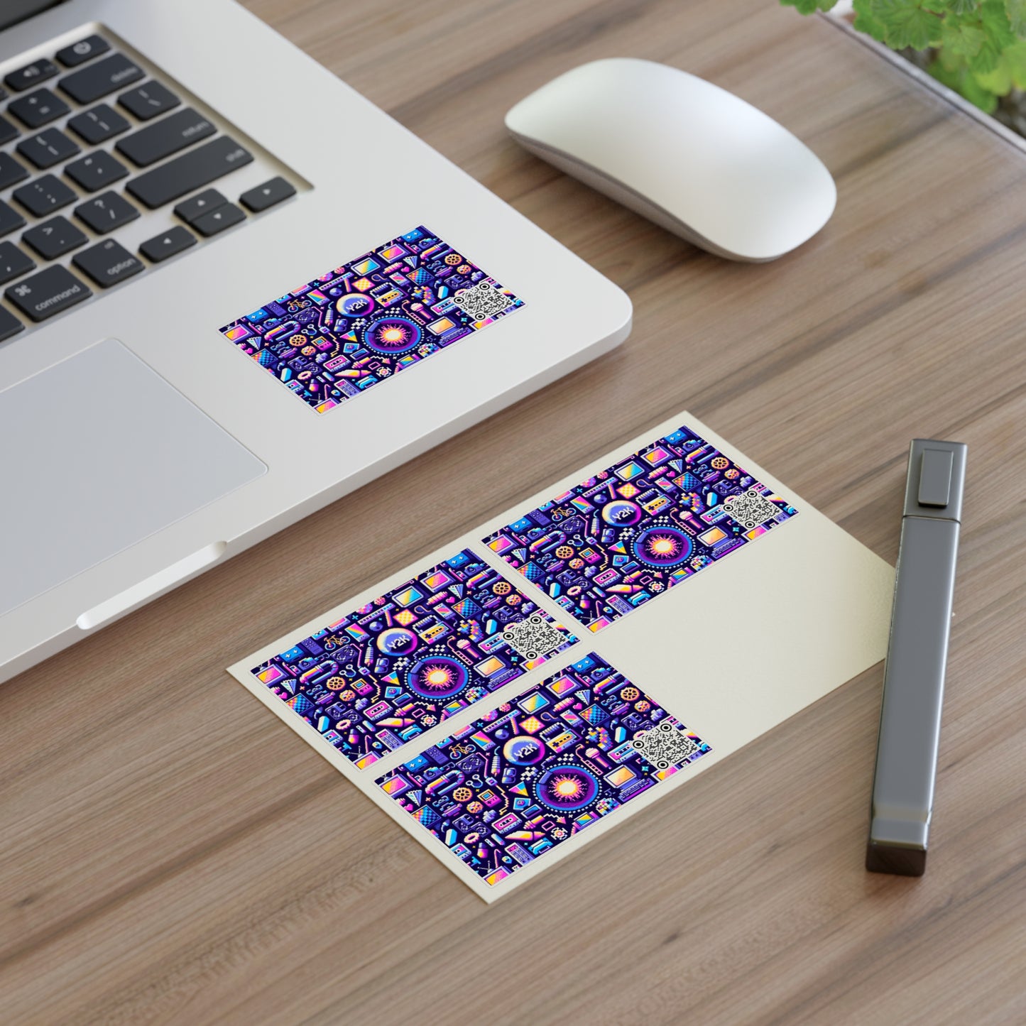Digital Nostalgia Modern Retro Fusion Sticker Sheets - 8404 Design-64