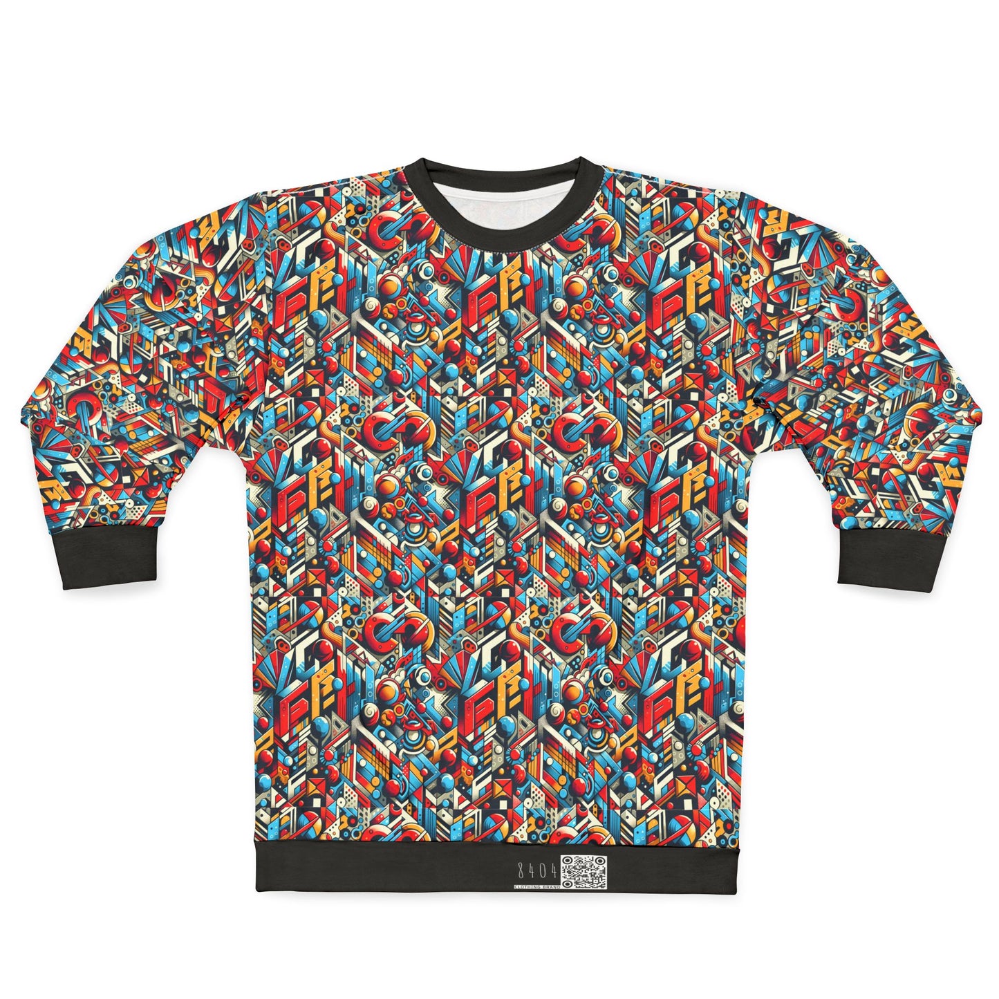 Neo-Traditional Street Art Modern Street Art Fusion Sweatshirt - 8404 Design-67