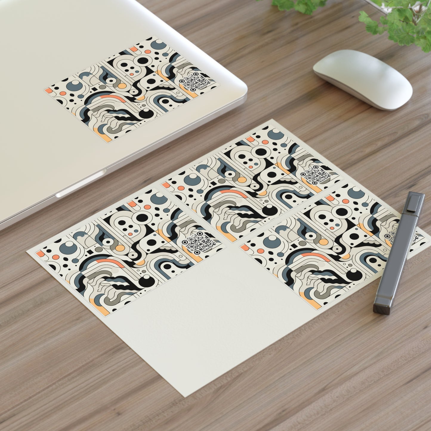 Modern Minimalism Minimalist Tech Sticker Sheets - 8404 Design-60