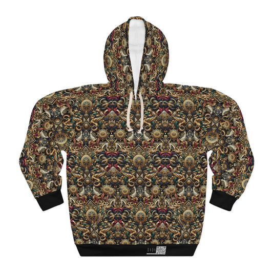 Digital Renaissance Luxurious Streetwear Inspired By Classical Art With a Modern Twist Pullover Hoodie - 8404 Design-76