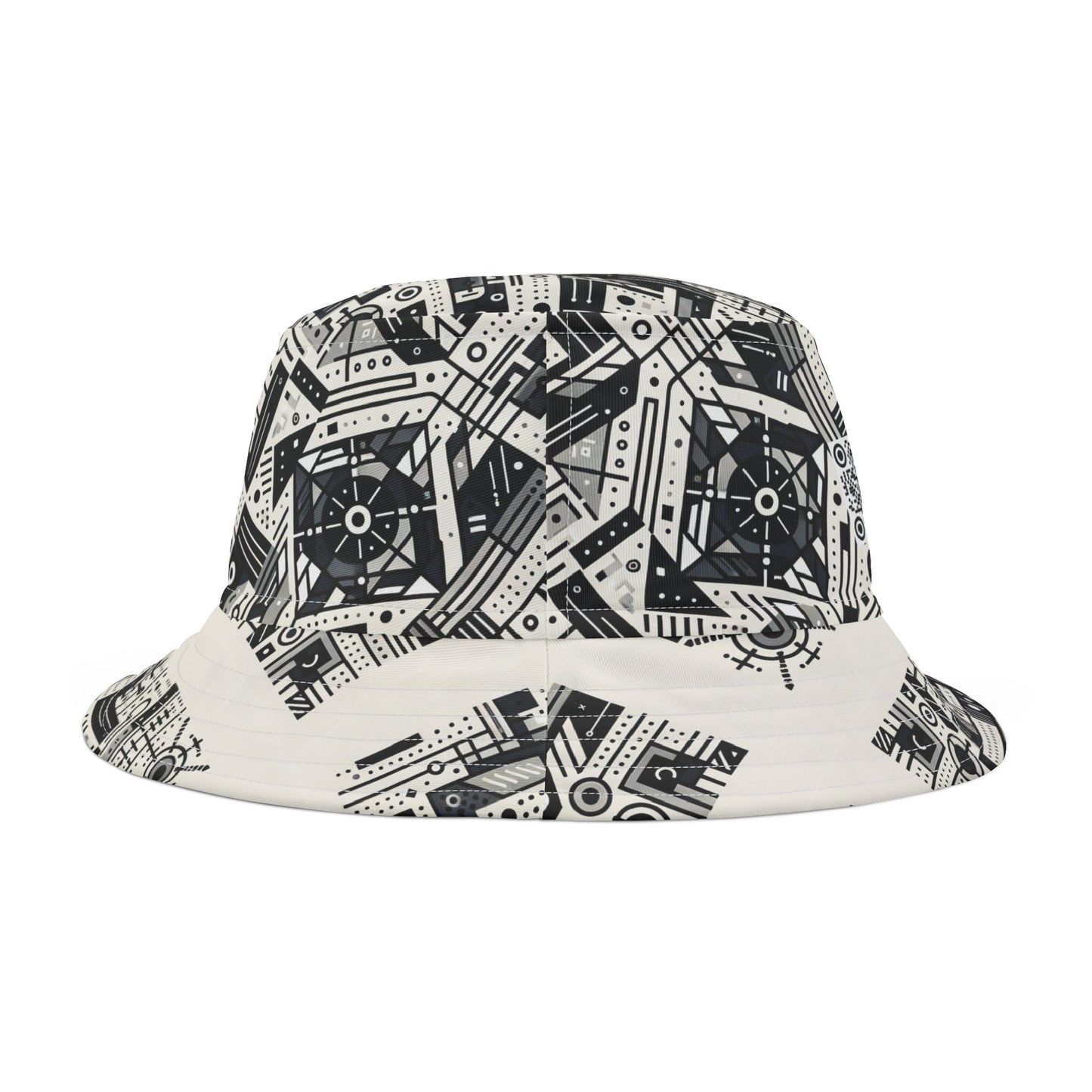 Digital Minimalism Minimalist Tech Bucket Hat - 8404 Design-47