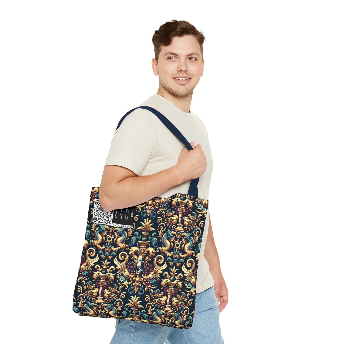 Digital Renaissance Modern Baroque Fusion Tote Bag - 8404 Design-57