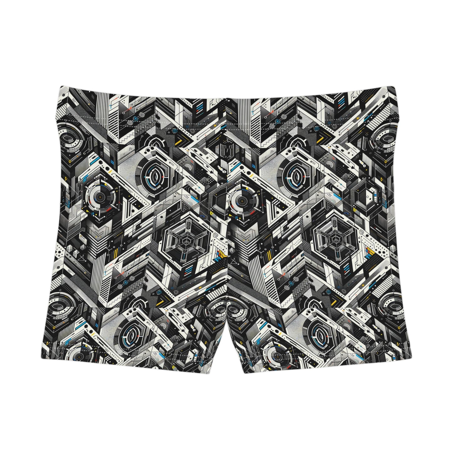 Tech Athletic Fusion Tech-Forward Athletic Women's Shorts - 8404 Design-63