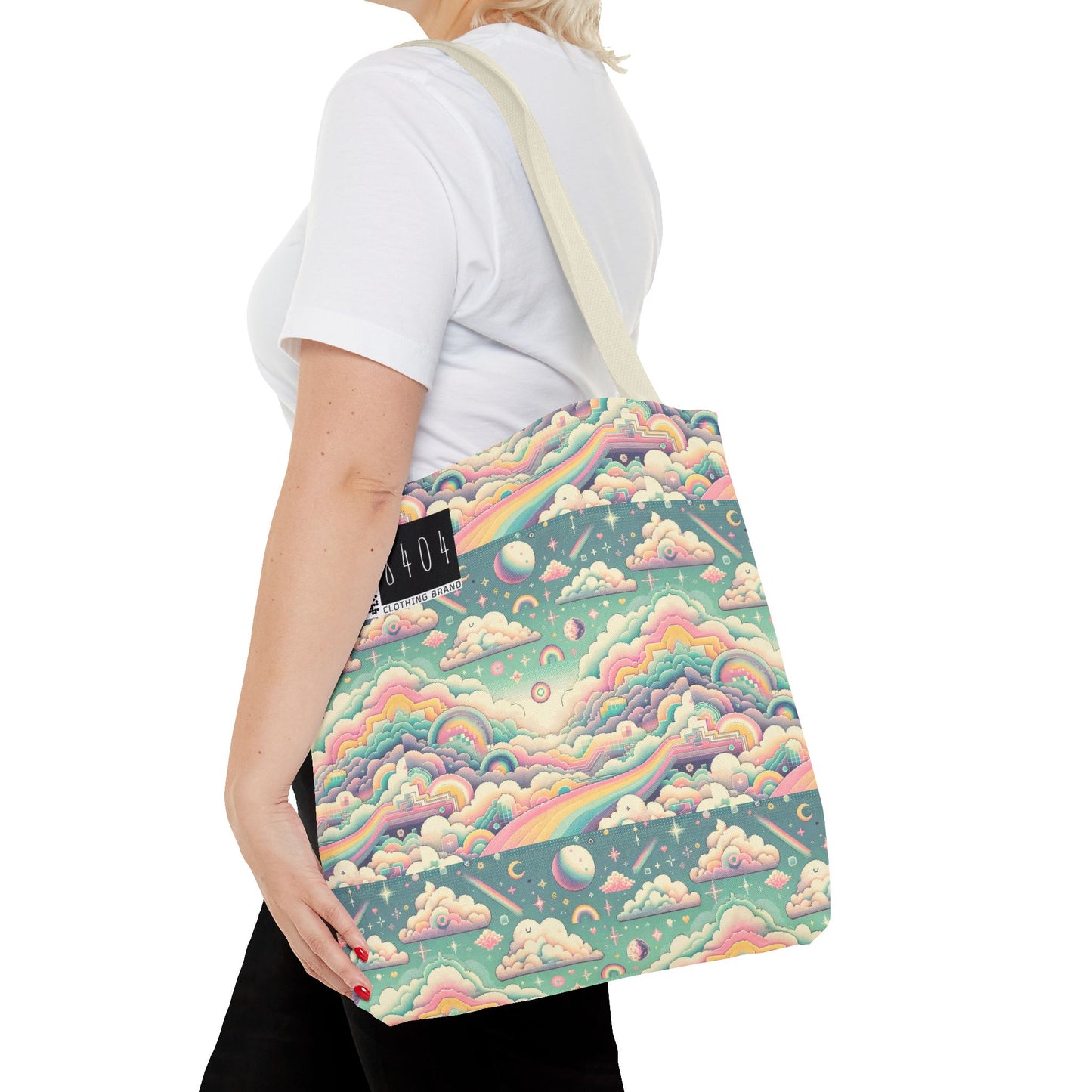 Digital Dreamland Whimsical and Nostalgic Streetwear With a Digital Twist Tote Bag - 8404 Design-65