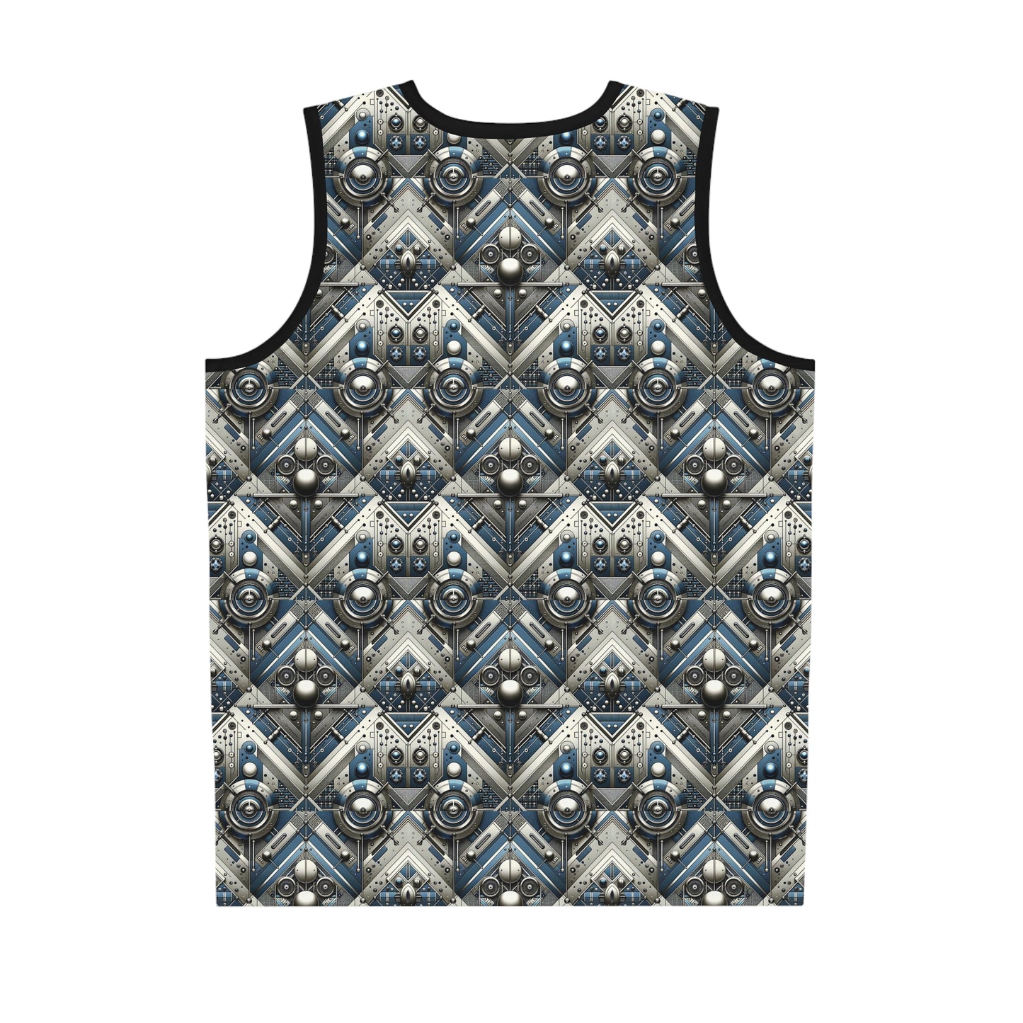 Tech Utility Fusion Tech-Forward Utility With a Futuristic Edge Basketball Jersey - 8404 Design-63