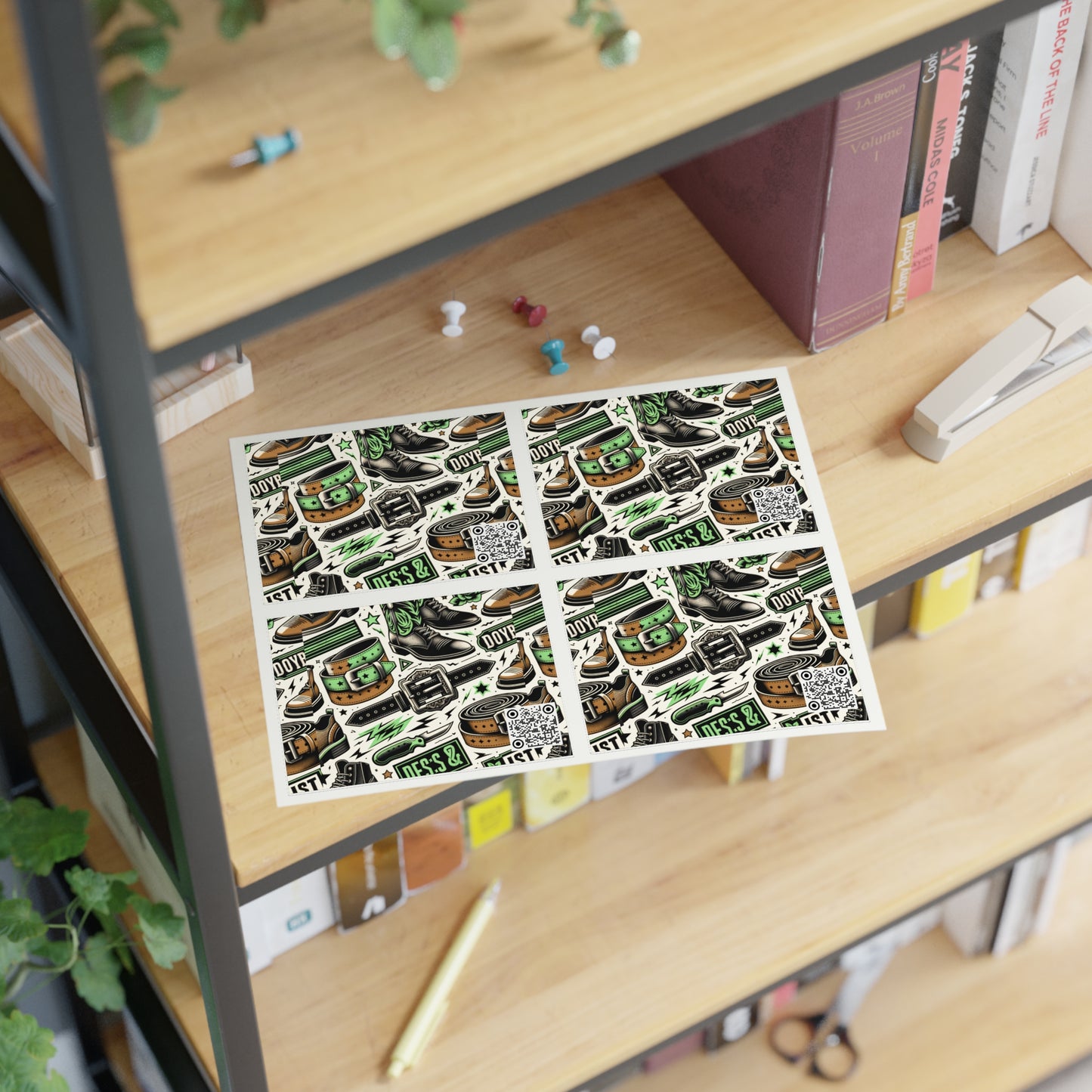 Digital Cowboy Tech-Western Fusion Sticker Sheets - 8404 Design-58