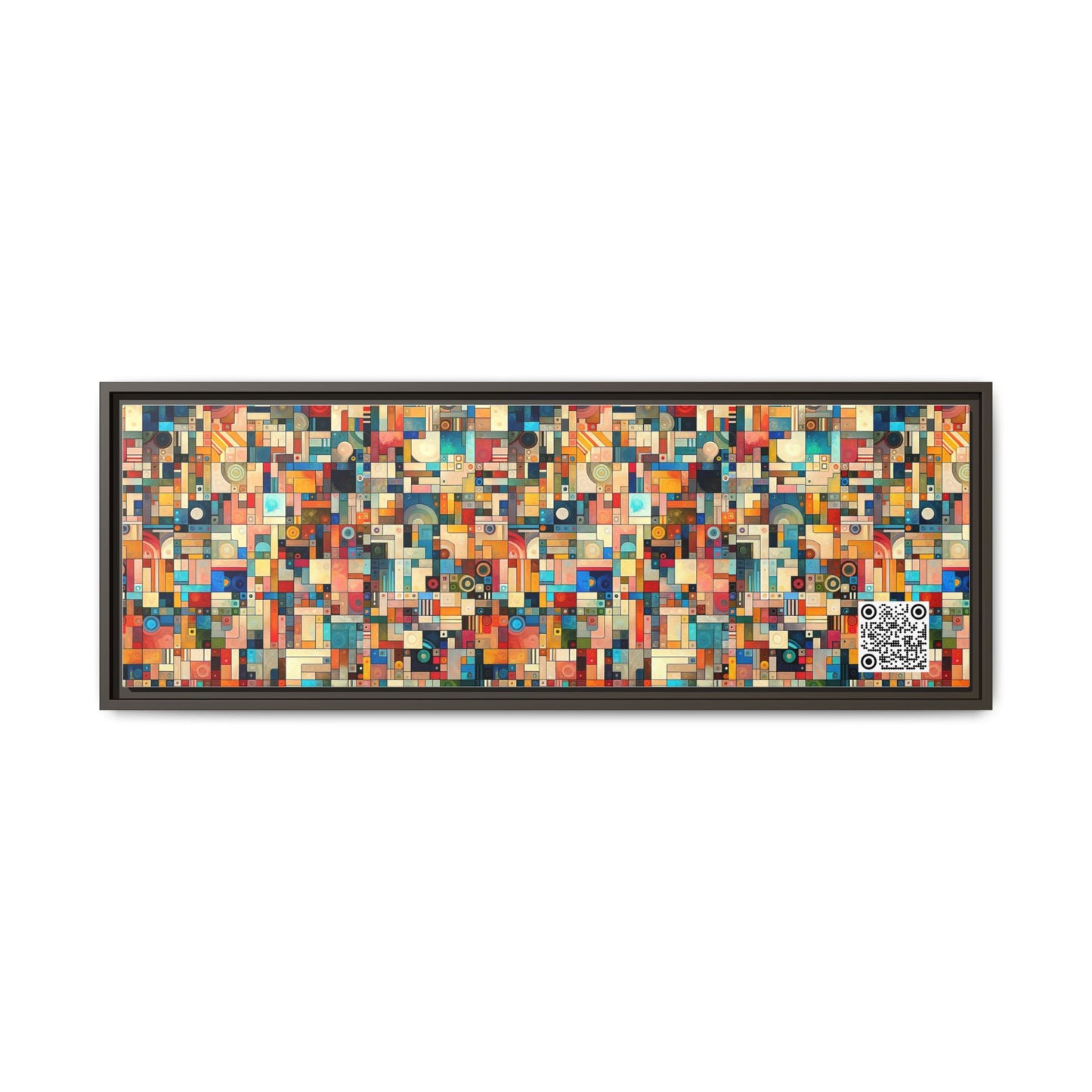 Digital Artistic Expression Artistic Streetwear Matte Canvas, Framed (multi-Color) - 8404 Design-46 B